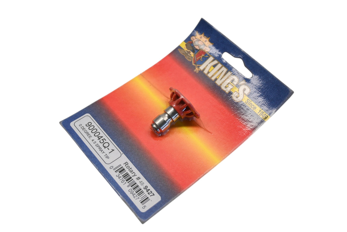 King's 900045Q-1, 48-9427 Rotary 0� 4.5 Spray Tip NOS