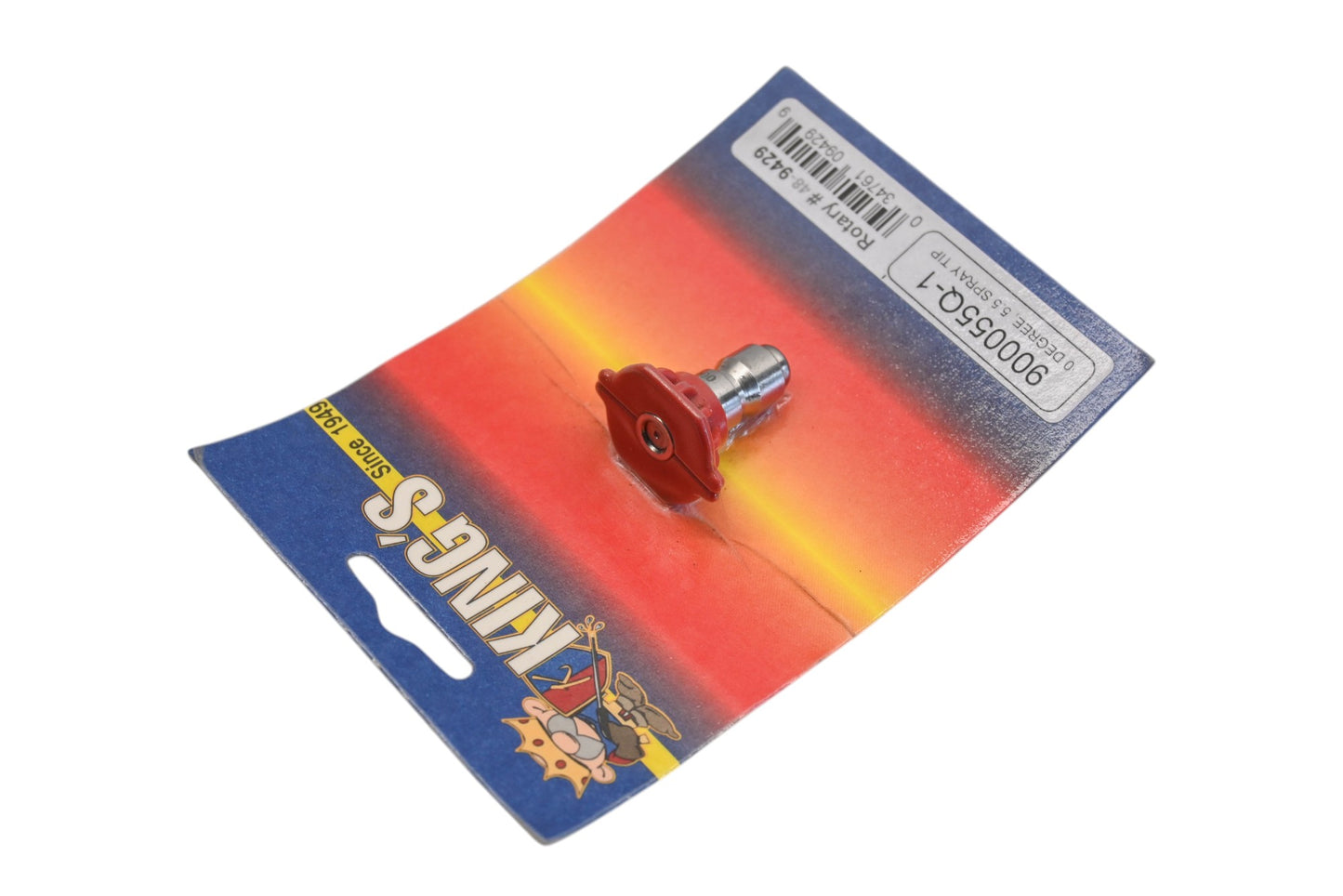 King's 900055Q-1, 48-9429 Rotary 0� 5.5 Powerwasher Spray Tip NOS