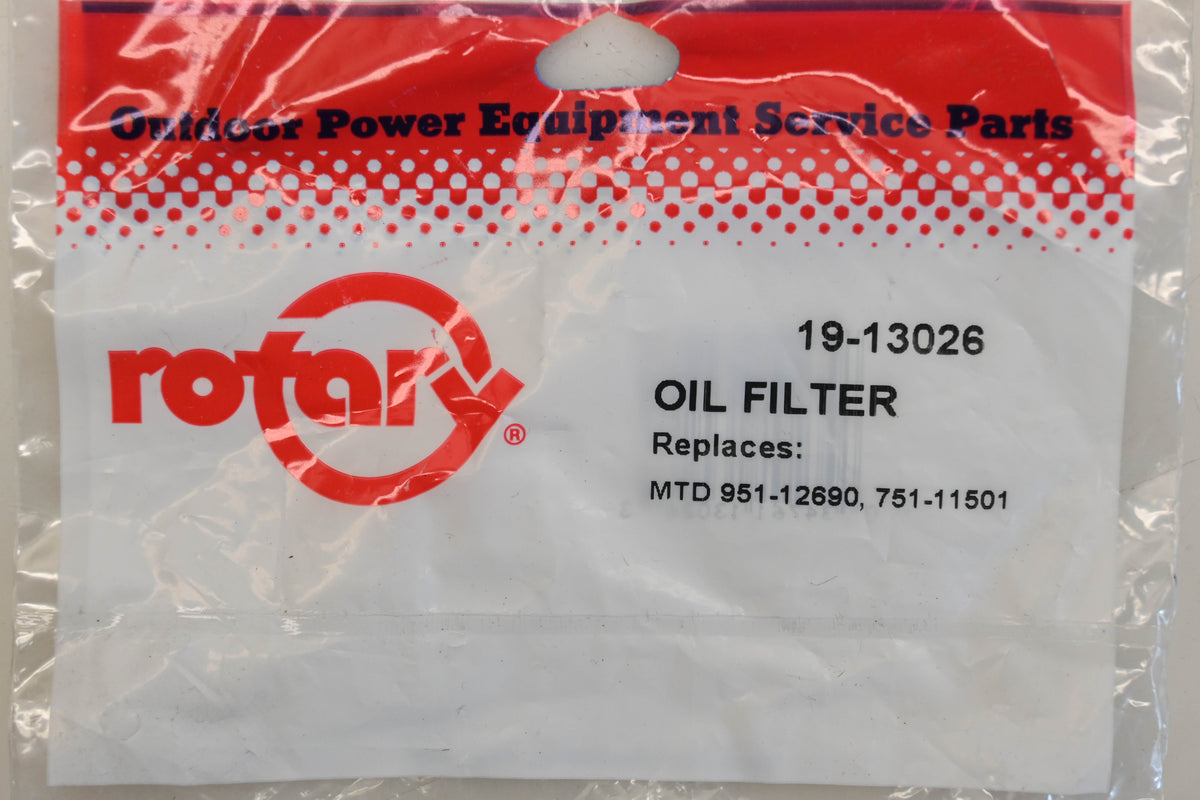 Rotary 19-13026, 951-12690, 751-11501 Oil filter NOS