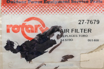 Rotary 27-7679, 54-5190 Air Filters Qty 2 NOS
