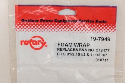Rotary 19-7949, 272477 Pre-Filters Qty 2 NOS