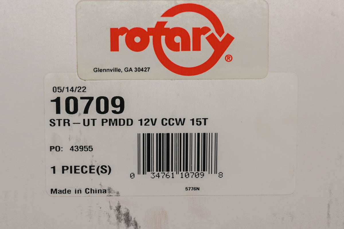 Rotary 26-10709, 5776N, 691564 Electric Starter NOS