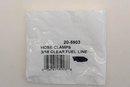 Rotary 20-5903 3/16" Hose Clamps Qty 14 NOS