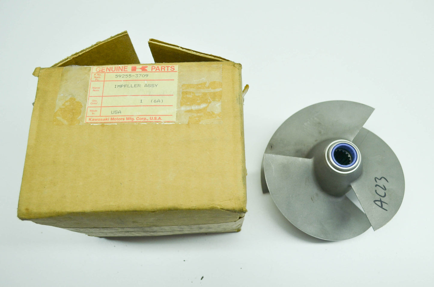 OEM Kawasaki 59255-3709 Impeller NOS