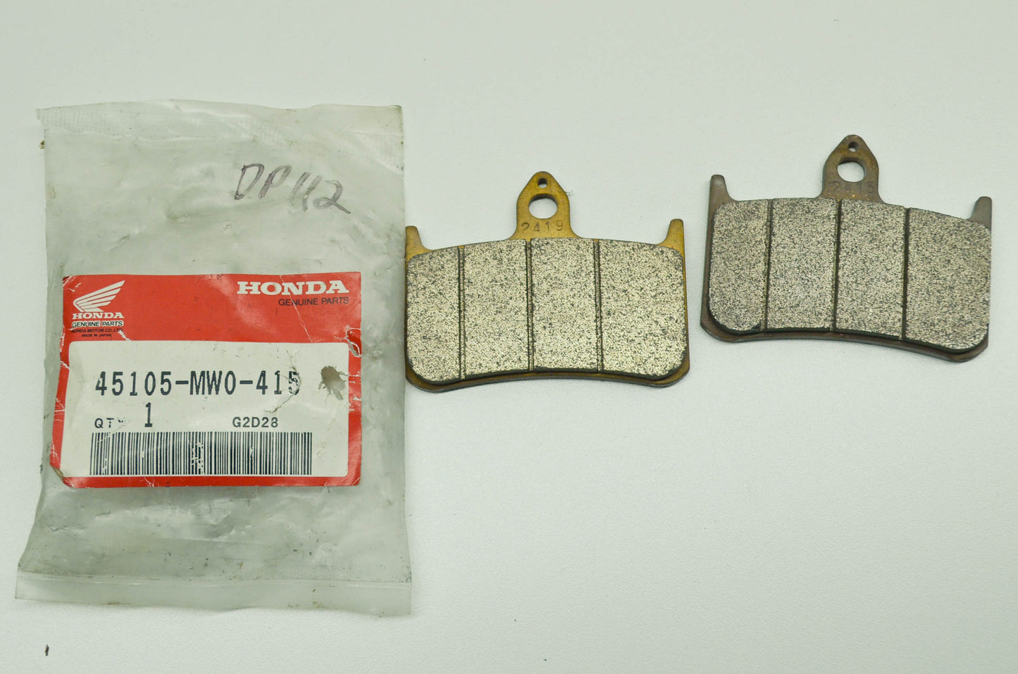 Front Pad Set NOS