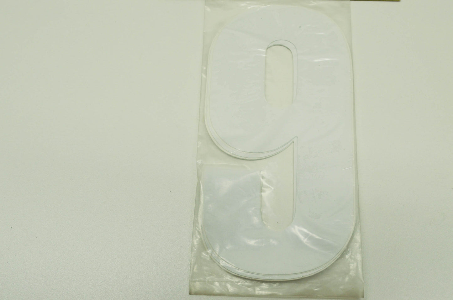 NEW OEM Yamaha YRZ #9 Number Decal White NOS