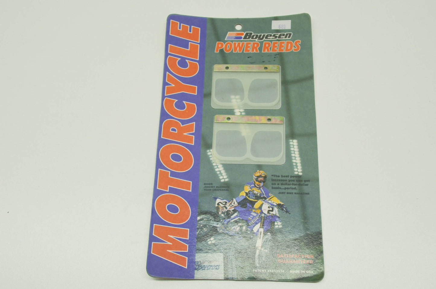 NEW Boyesen Power Reeds 98-00 Suzuki RM250 NOS