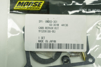 NEW Moose Carburetor Repair Kit YFS200 88-95 Yamaha Blaster NOS