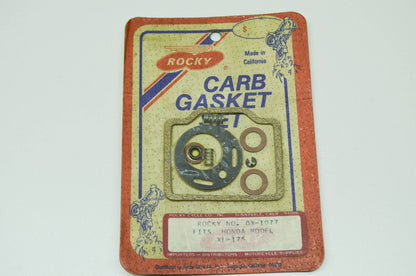 NEW Rocky Carburetor Gasket Kit XL-175 Honda NOS