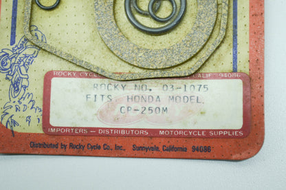 NEW Rocky Carburetor Gasket Kit CR-250M Honda NOS