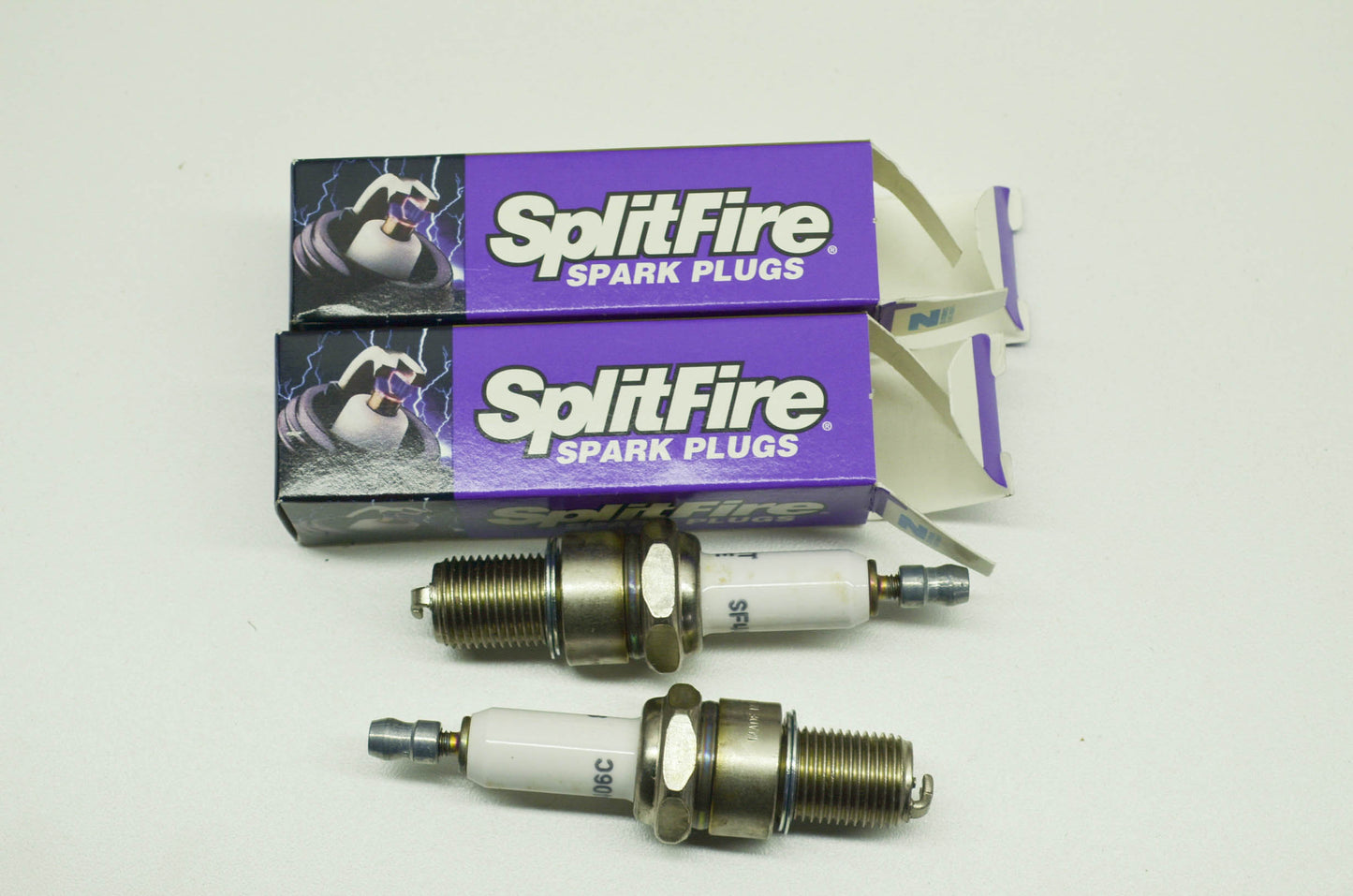 Splitfire Spark Plugs Qty 2 NOS
