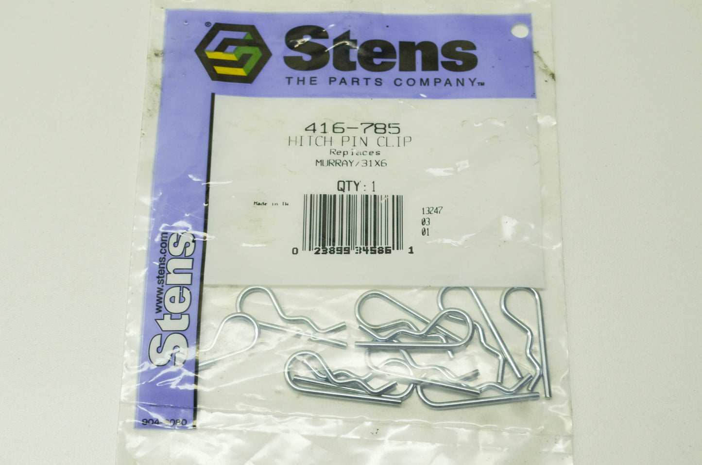 Hitch Pin Clips Qty 10 NOS
