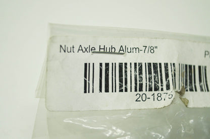 Bullet Hub Nuts Aluminum 7/8 Qty 2 NOS