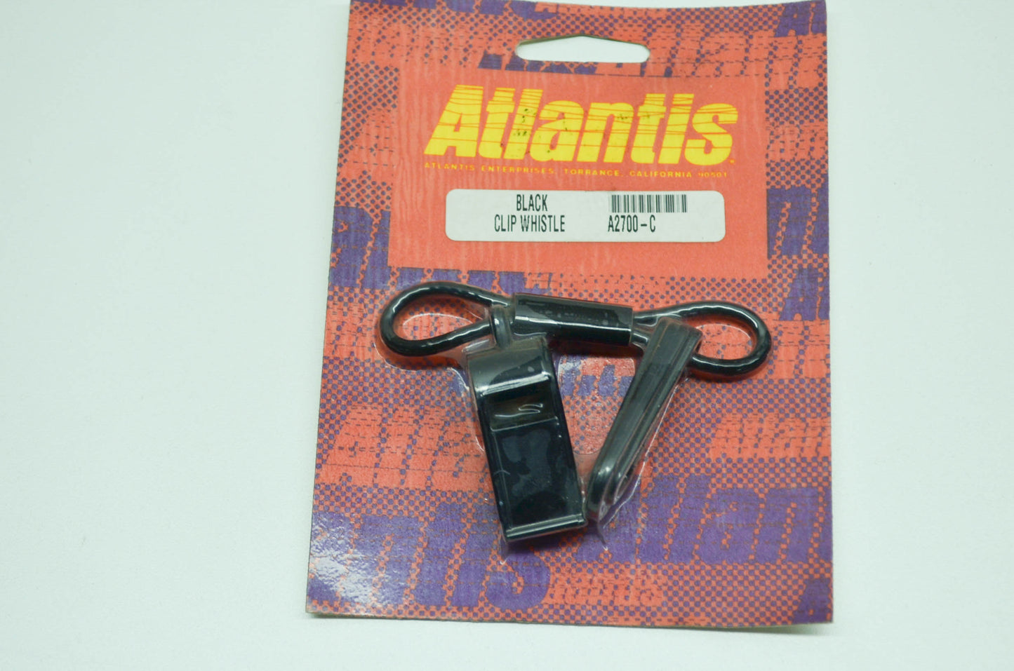 NEW Atlantis Whistle & Clip NOS