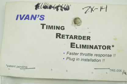 Ivan's Timing Retarder Eliminator ZX-14 NOS