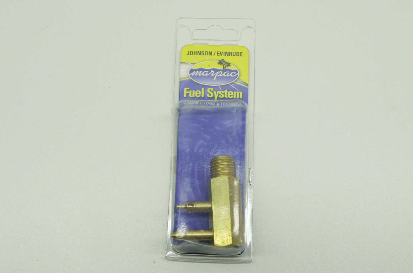 NEW Marpac 1/4 Male Tank Fuel Connector Fitting OMC NOS