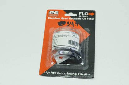 NEW PC Racing Stainless Steel Oil Filter KLX XR 250 140 110 350 500 600 NOS