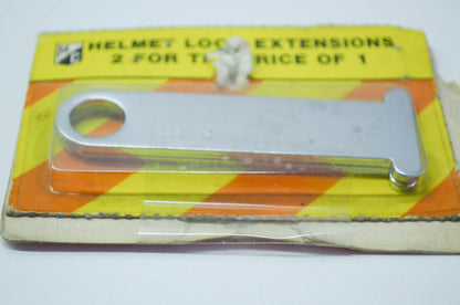 NEW MC Helmet Lock Extensions NOS