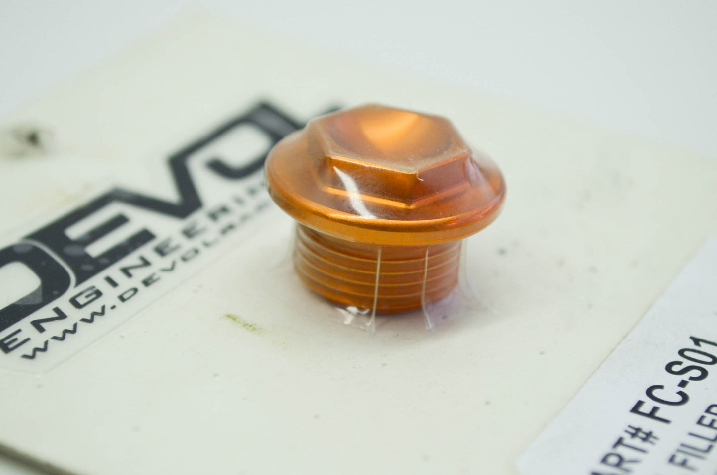Devol FC-S01 Suzuki Oil Filler Cap NOS