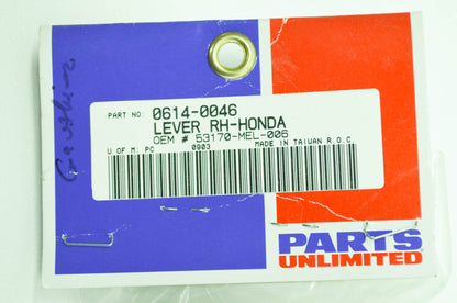 NEW Parts Unlimited Brake Lever CBR1000RR CBR600RR NOS