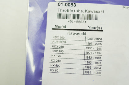 NEW Motion Pro Throttle Tube Kawasaki KDX 200 220 250 KX 500 125 80 NOS