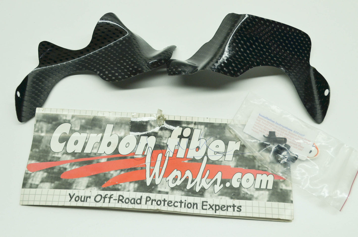 NEW Carbon Fiber Works Radiator Air Ram Fins NOS