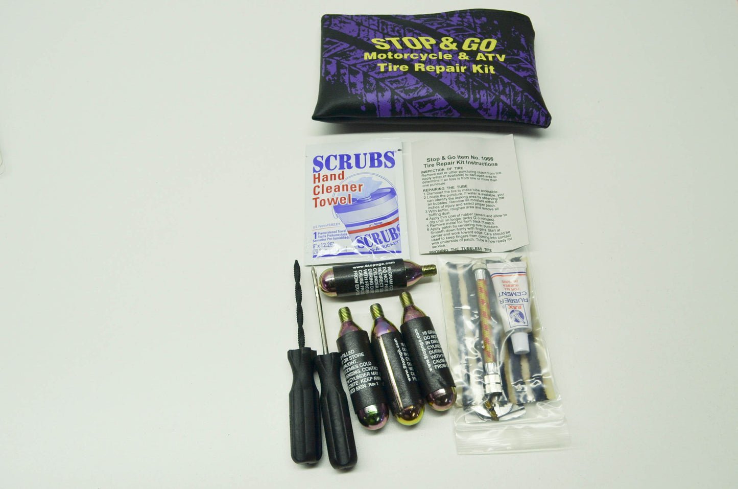 NEW Stop & Go Tire Repair Kit Motorcycle ATV NOS
