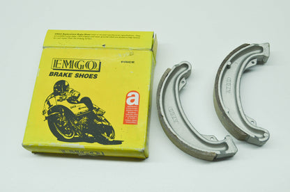 NEW Emgo Brake Shoes CD185T XR250 CD200 CM185 XL500 MT250 NOS