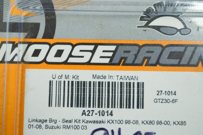 NEW Moose Linkage Bearing Kit 98-08 KX100 01-08 KX85 NOS