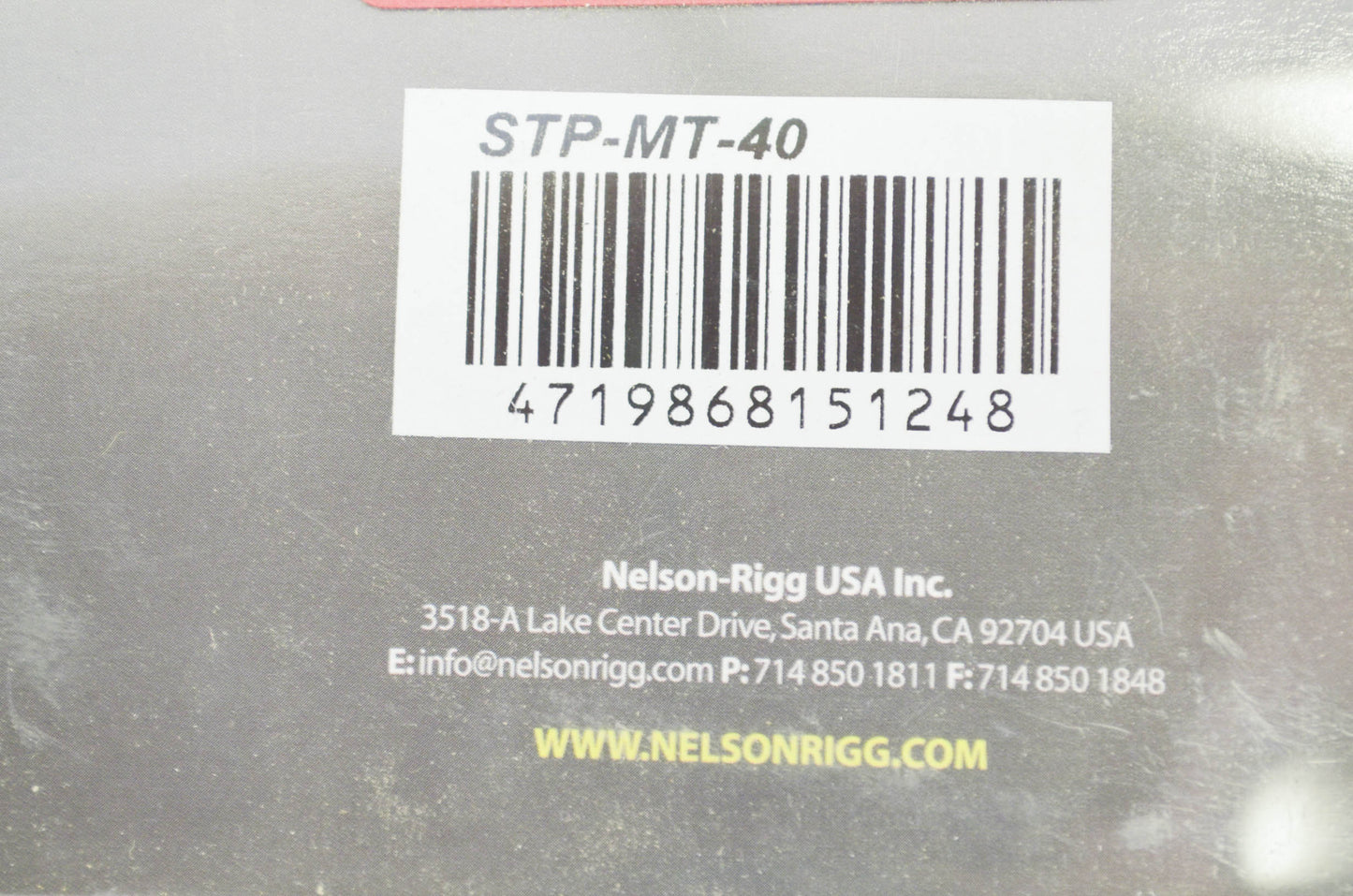 NEW Nelson Rigg Fuel Gas Tank Strap Kit NOS