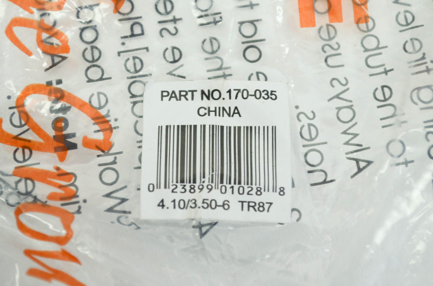 NEW CST Tire Tube 4.10/3.5-6 NOS