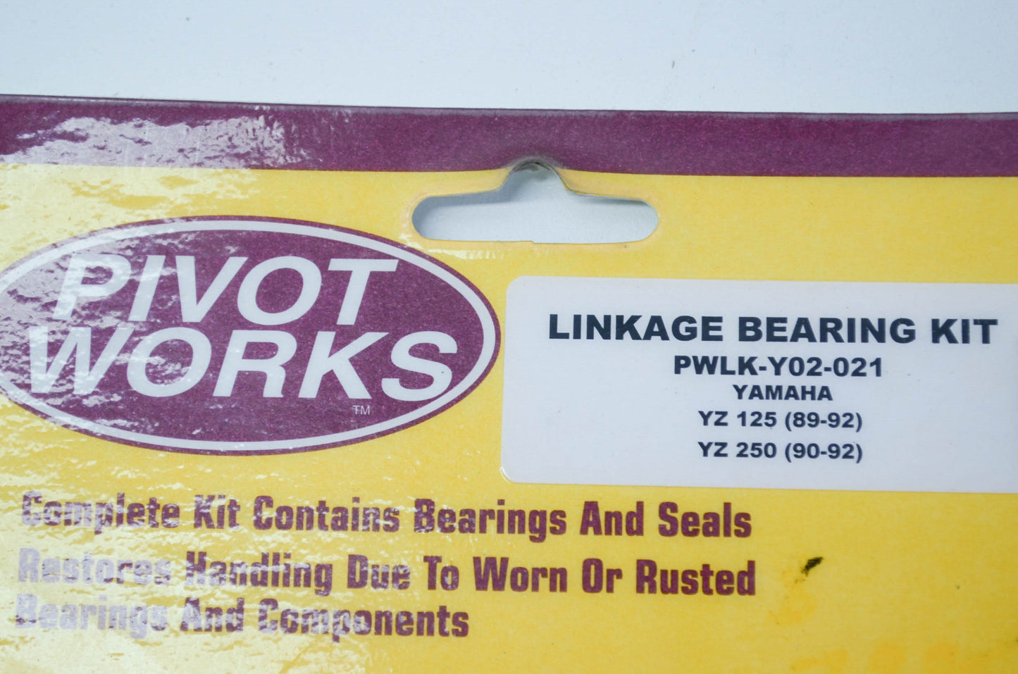 NEW Pivot Works Linkage Bearing Kit 90-92 Yamaha YZ125 YZ25 NOS