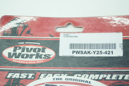 NEW Pivot Works Swing Arm Bearing Kit 05-09 Yamaha YZ250 NOS