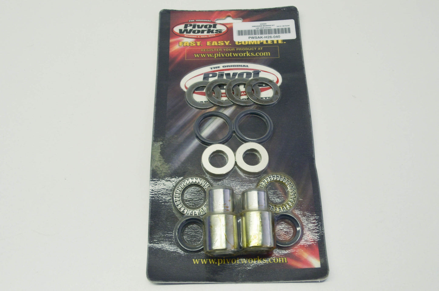 NEW Pivot Works Swing Arm Bearing Kit 02-03 Honda CRF450R NOS