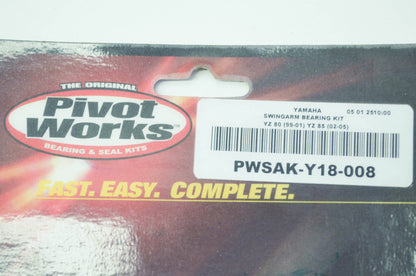 NEW Pivot Works Swing Arm Bearing Kit 99-05 Yamaha YZ80 YZ85 NOS