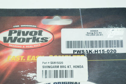 NEW Pivot Works Swing Arm Bearing Kit 85-87 Honda TRX250R NOS