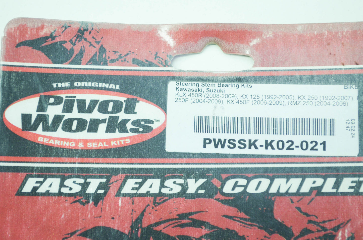 NEW Pivot Works Steering Stem Bearing Kit 06-09 Kawasaki KX450F NOS