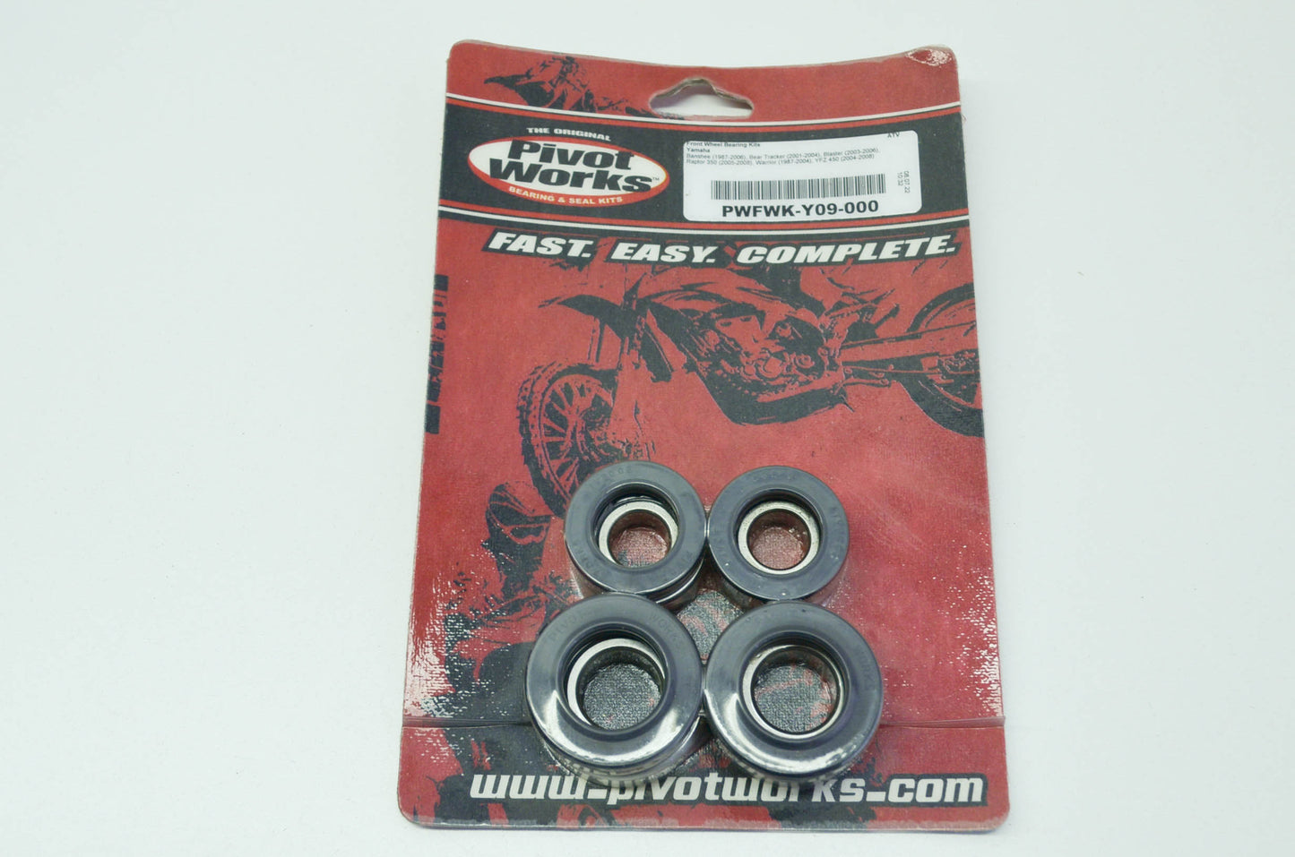 NEW Pivot Works Front Wheel Bearing Kit 87-06 Yamaha Banshee NOS