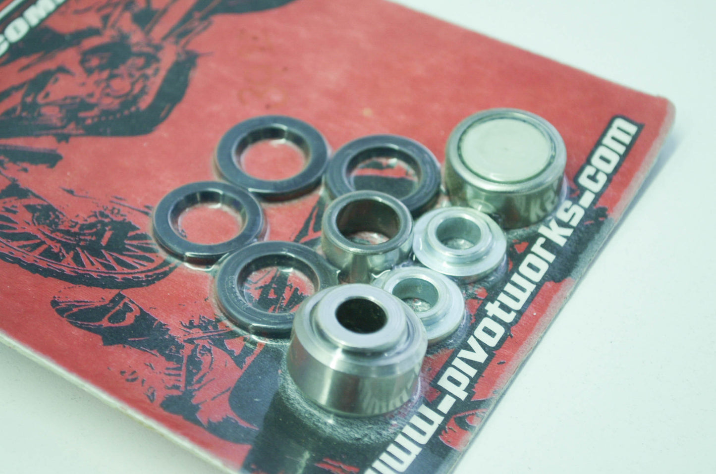 NEW Pivot Works Shock Bearing Kit Honda CR CRF 125R 250R 450X 250X NOS