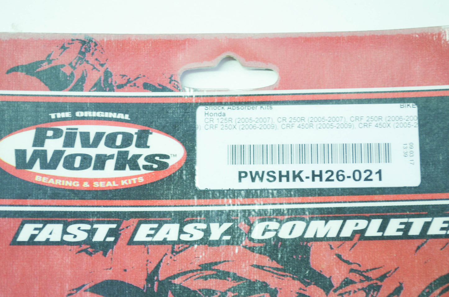 NEW Pivot Works Shock Bearing Kit Honda CR CRF 125R 250R 450X 250X NOS