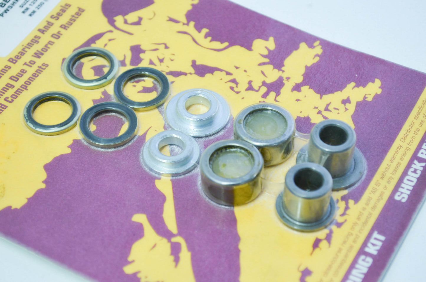 NEW Pivot Works Shock Bearing Kit 2001 Suzuki RM125 RM250 NOS