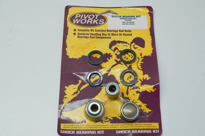 NEW Pivot Works Shock Bearing Kit 96-99 Suzuki RM125 RM250 NOS