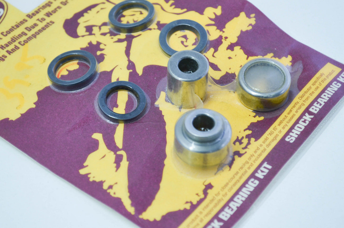 NEW Pivot Works Shock Bearing Kit 96-99 Suzuki RM125 RM250 NOS
