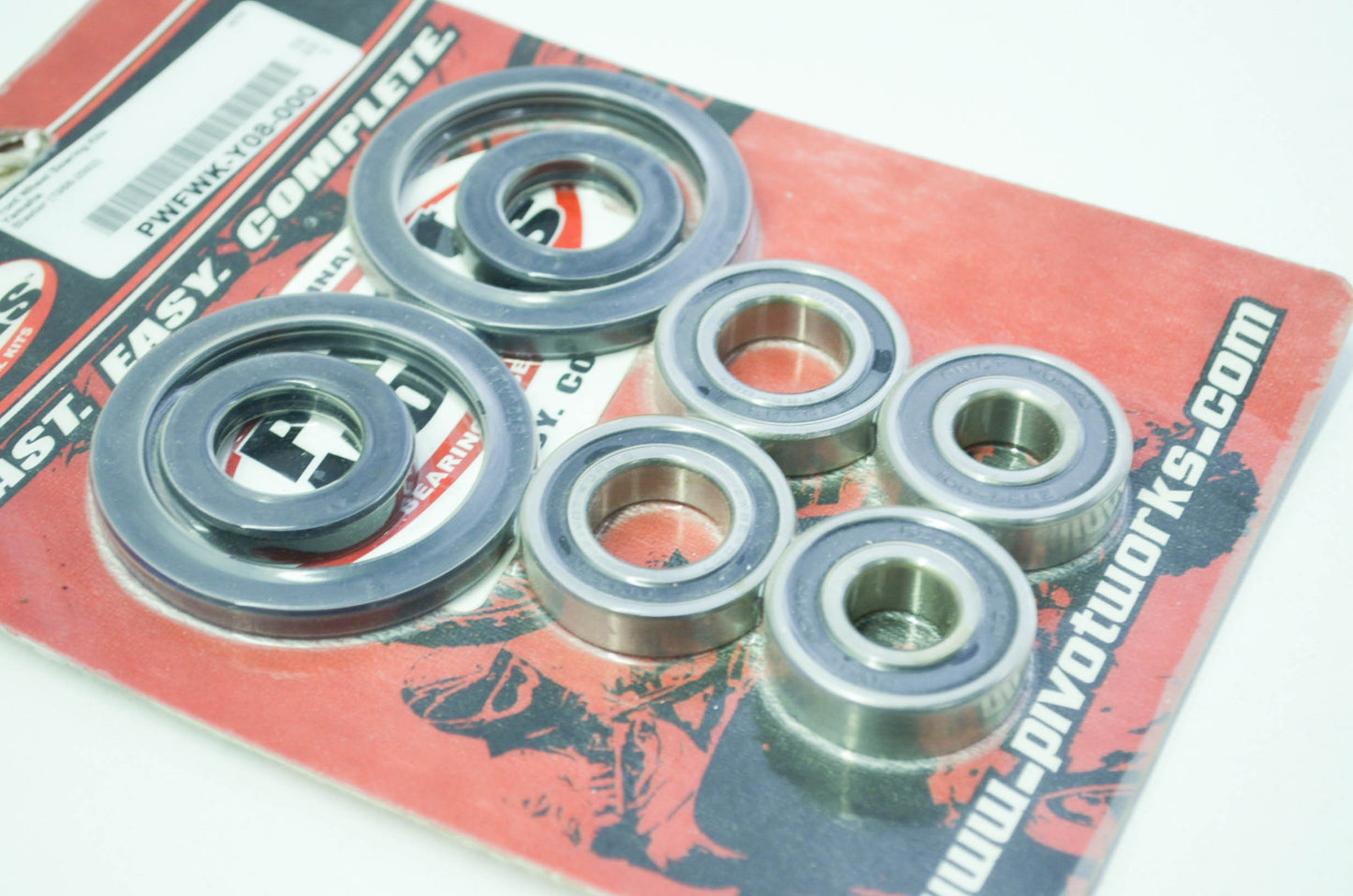 NEW Pivot Works Front Wheel Bearing Kit 88-02 Yamaha Blaster NOS