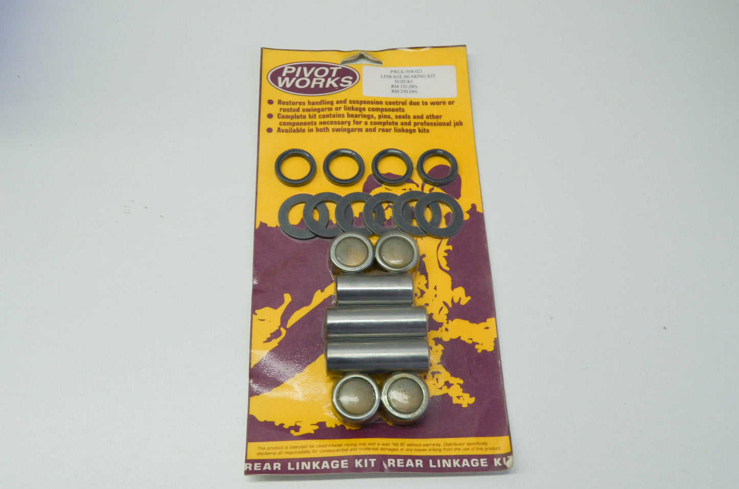 NEW Pivot Works Linkage Bearing Kit 2000 Suzuki RM125 RM250 NOS