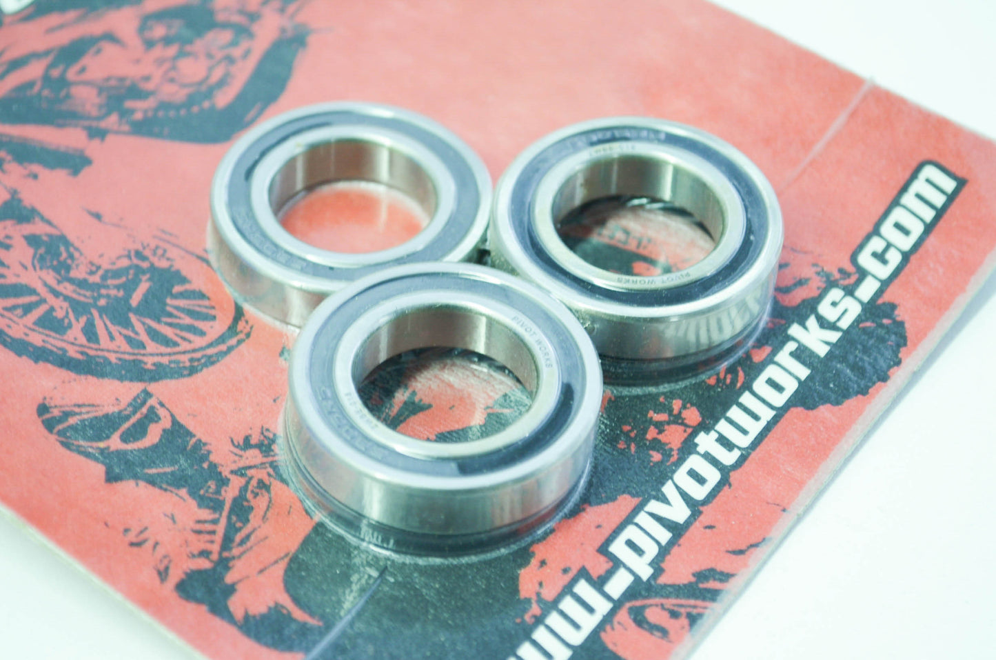 NEW Pivot Works Rear Wheel Bearing Kit KLX450R KX125 KX250 KX250F KX450F NOS
