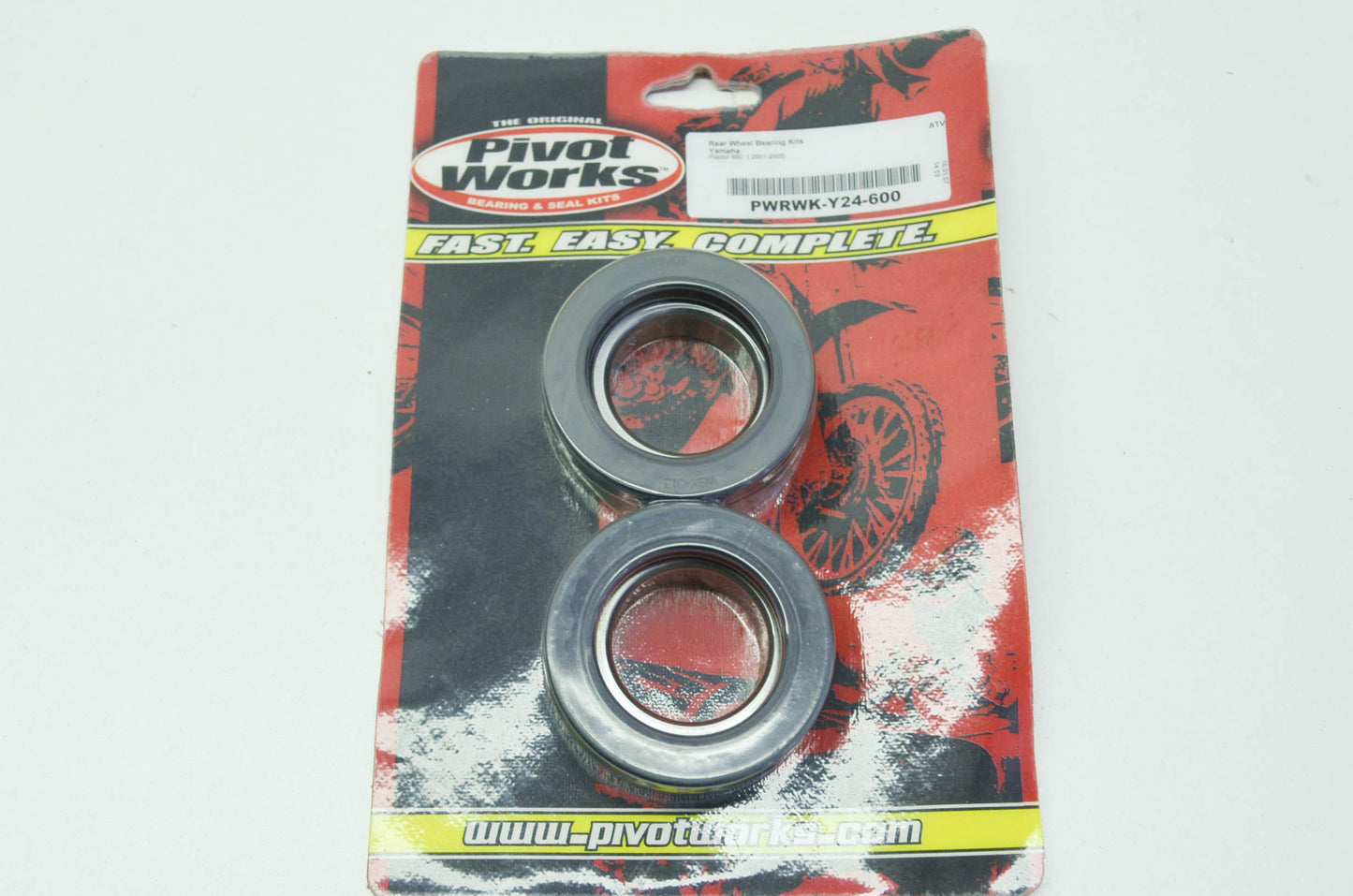 NEW Pivot Works Rear Wheel Bearing Kit 01-05 Yamaha Raptor 660 NOS