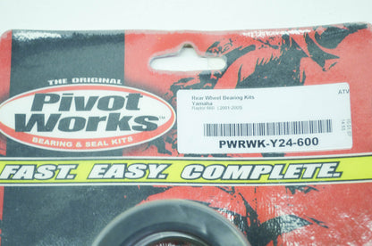 NEW Pivot Works Rear Wheel Bearing Kit 01-05 Yamaha Raptor 660 NOS