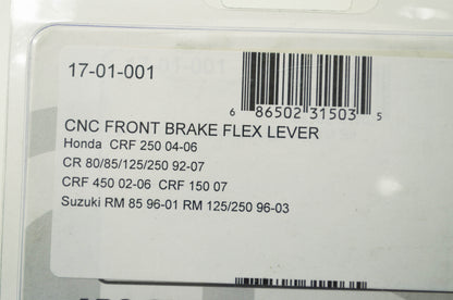 NEW Sunline Front Brake Lever 92-07 Honda CR 80 85 125 250 NOS