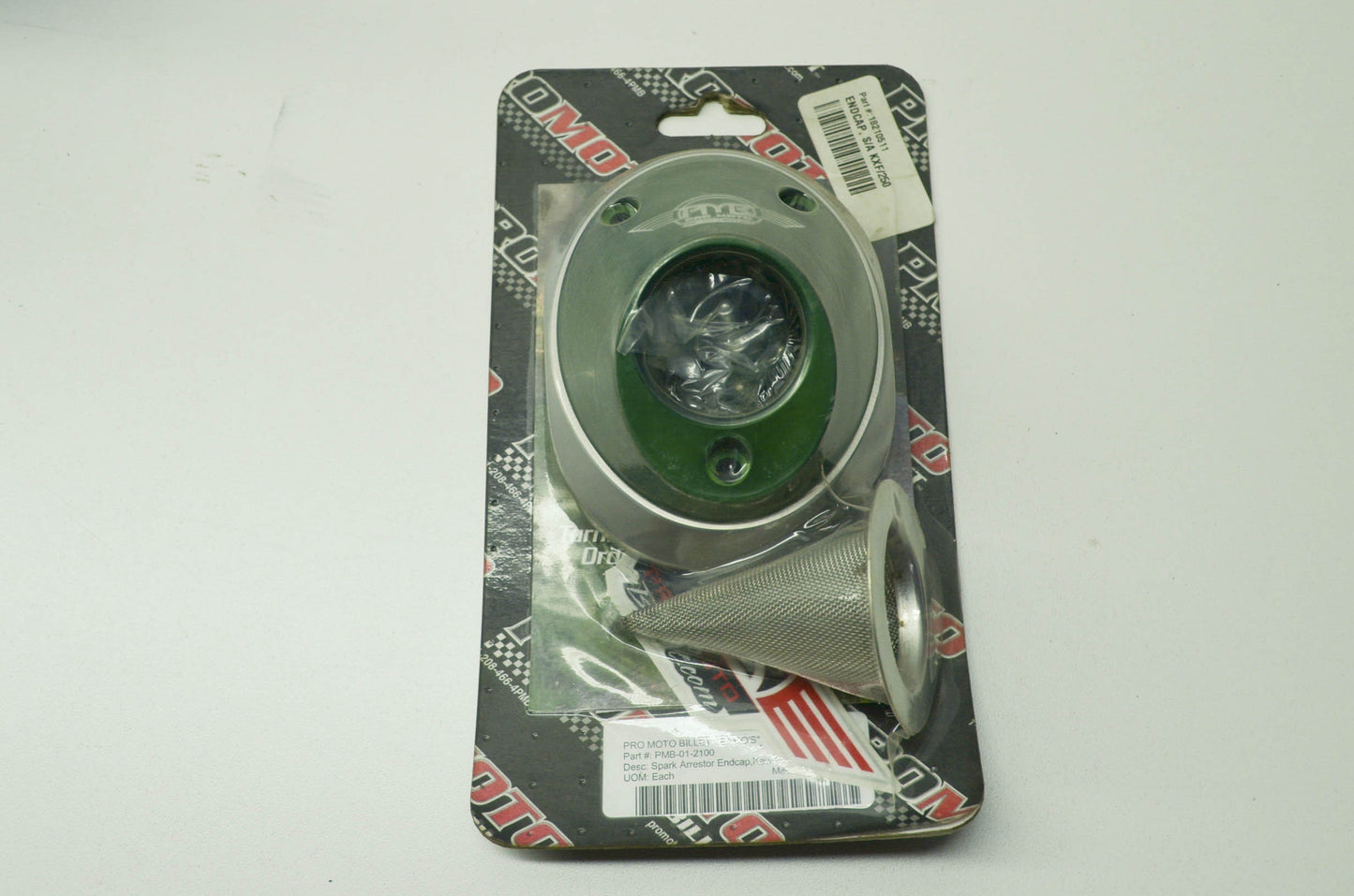 Billet Spark Arrestor End Cap 04-06 RMZ250 KX250F NOS